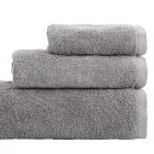 8 Piece Bathroom Set in Pure Cotton Terry Cloth All Garment Dyed - Smooth Viadurini