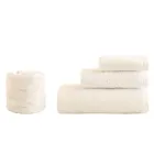 8 Piece Bathroom Set in Pure Cotton Terry Cloth All Garment Dyed - Smooth Viadurini