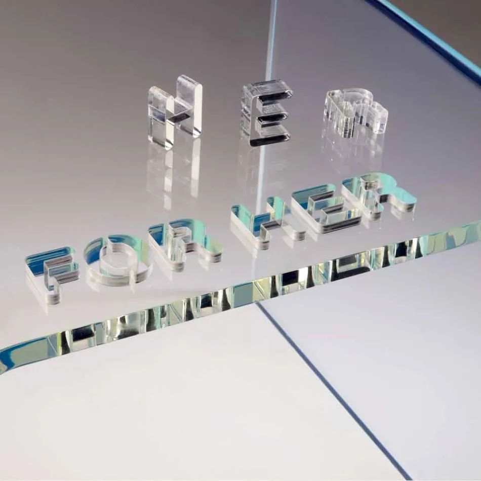 Modern Design Bedside Sets in Methacrylate Made in Italy - Leielui Viadurini