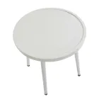 Set of 2 Armchairs with Aluminium Table in Different Finishes - Souvenir Viadurini