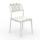 Set of 2 Garden Chairs Made Entirely of Aluminium - Resplendent Viadurini