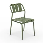 Set of 2 Garden Chairs Made Entirely of Aluminium - Resplendent Viadurini