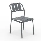 Set of 2 Garden Chairs Made Entirely of Aluminium - Resplendent Viadurini