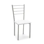 Set of 4 Chairs with Grey Painted Metal Structure - Galletto Viadurini