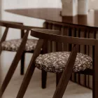 Set of 4 Modern Chairs in High-Quality Solid Wood Made in Italy - Vela Viadurini