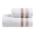 Serenity Double Ruffle Cotton Terry Guest Face Towel Set