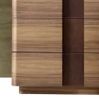 Modern design solid wood dresser Grilli York made 100 % in Italy Viadurini