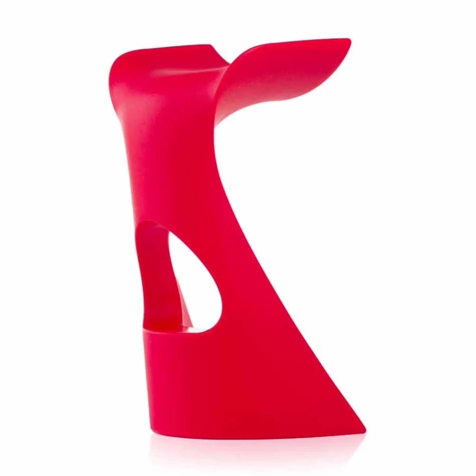 Colored high stool Slide Koncord modern design made in Italy Viadurini