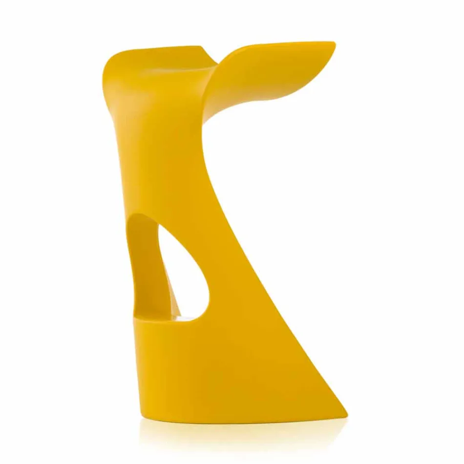 Colored high stool Slide Koncord modern design made in Italy Viadurini