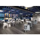 High Design Bar Stool in Polyethylene Made in Italy - Tinuccia Viadurini