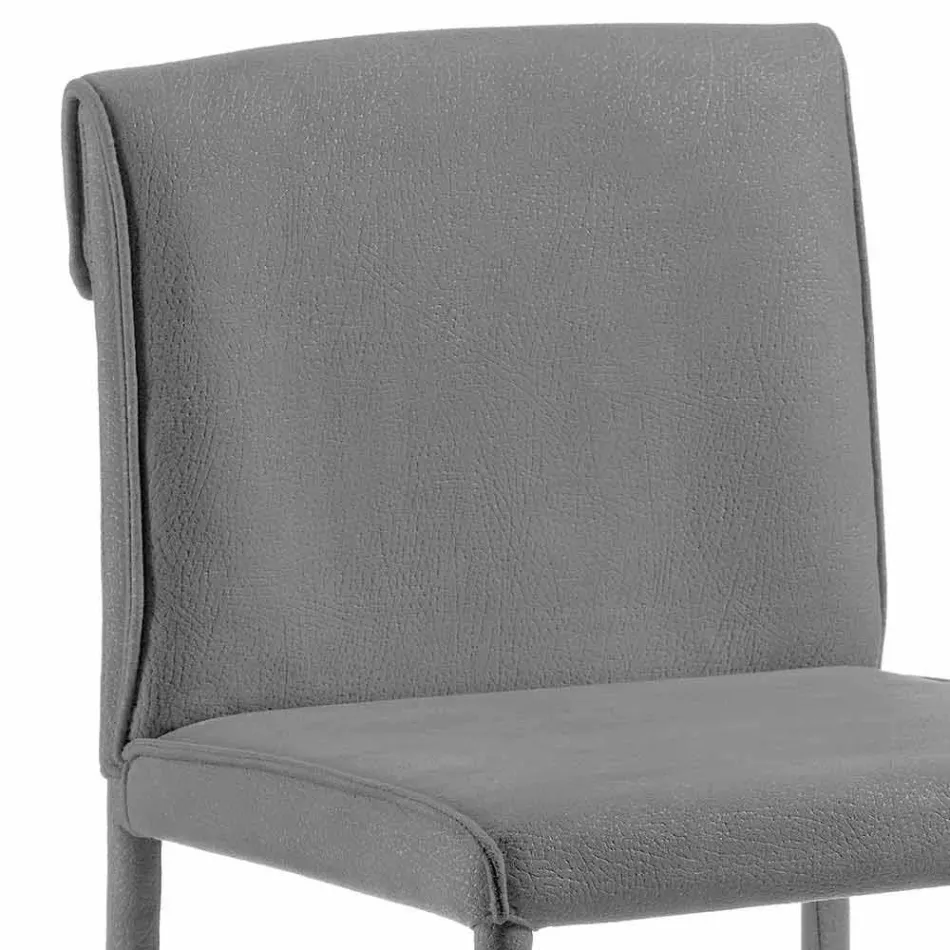 Modern design bar stool Amos, handcrafted in Italy Viadurini