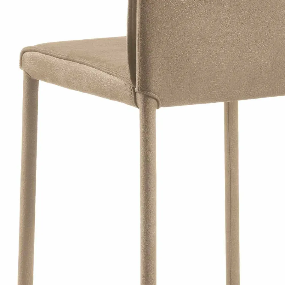 Modern design bar stool Amos, handcrafted in Italy Viadurini