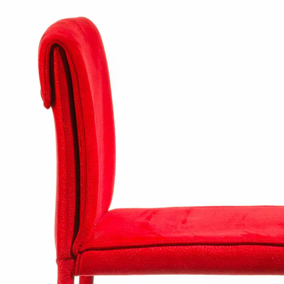 Modern design bar stool Amos, handcrafted in Italy Viadurini