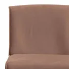 Modern design bar stool Amos, handcrafted in Italy Viadurini