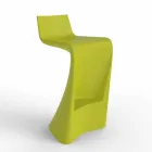 Wing Vondom modern design bar stool in polyethylene Viadurini