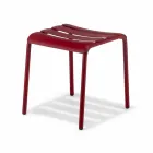 Low Stool in Outdoor Painted Aluminium Made in Italy - Sondra Viadurini