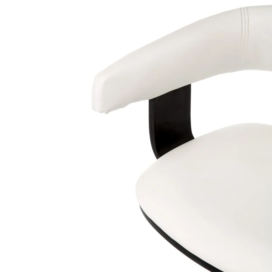 Stool with Height Adjustable Petrol Lift - Americium Viadurini