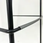 Kitchen Stool in Steel and Technopolymer Made in Italy 2 Pieces - Garland Viadurini