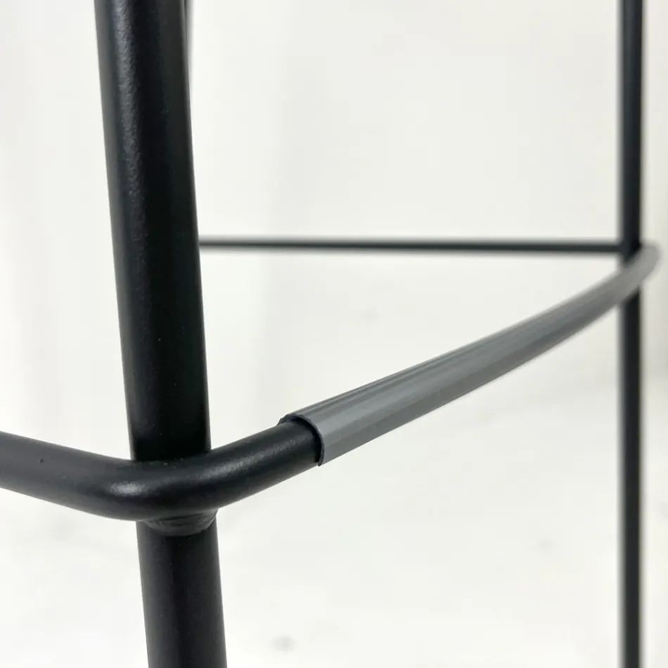 Kitchen Stool in Steel and Technopolymer Made in Italy 2 Pieces - Garland Viadurini