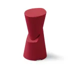 Outdoor Stool in Polyethylene 7 Colours Made in Italy - Cream Viadurini