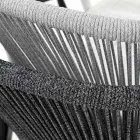 Stackable Garden Stool Aluminium and Technical Fabric - Smart by Varaschin Viadurini