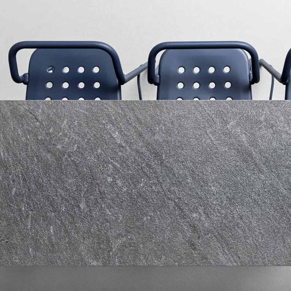 Garden Stool Aluminium Shell Made in Italy - Noss by Varaschin Viadurini