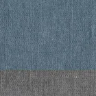 Design Lounge Stool in Fabric with Border and Anthracite Metal - Scarat Viadurini