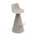 Lounge Stool Made of Polyethylene with Footrest - Ellipse