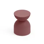 Lounge Stool Made of Polyethylene of Different Colours - Loopy Viadurini