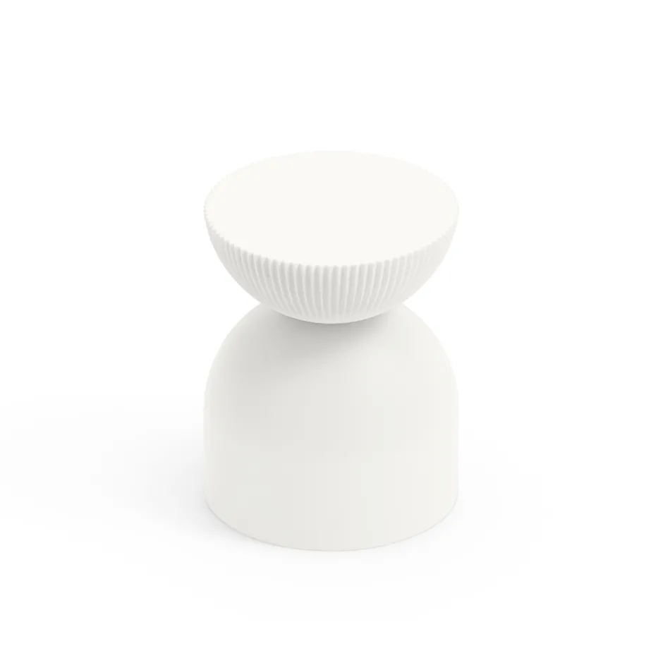 Lounge Stool Made of Polyethylene of Different Colours - Loopy Viadurini