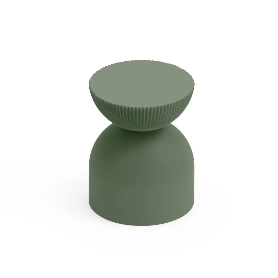 Lounge Stool Made of Polyethylene of Different Colours - Loopy Viadurini