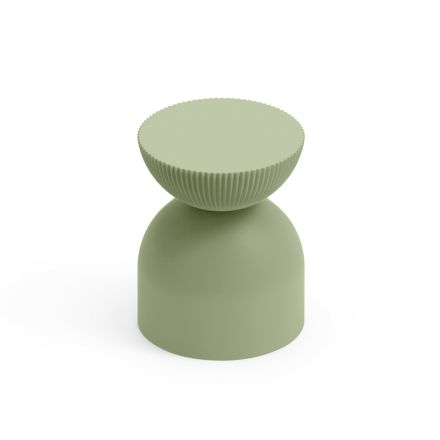 Lounge Stool Made of Polyethylene of Different Colours - Loopy Viadurini