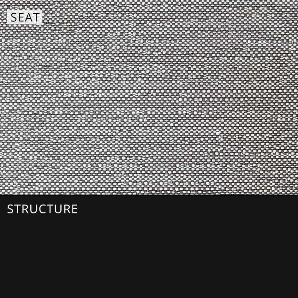 Outdoor Design Stool in High Quality Aluminium, 3 pieces - Filomena Viadurini