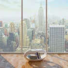 design stool with integrated library Ellix made in Italy Viadurini