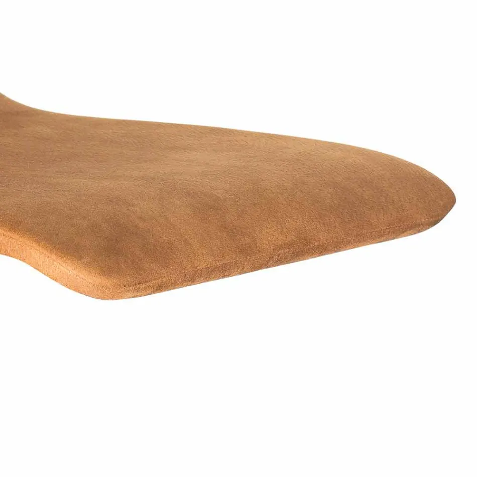 Design stool with adjustable seat and Inigo chrome base Viadurini