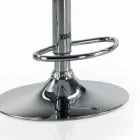Swivel Stool with Backrest in Different Sizes Made in Italy - Parma Viadurini