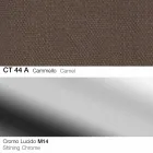 Swivel Stool in Fabric and Steel with Petrol Lift Made in Italy - Marchesi Viadurini