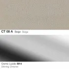 Swivel Stool in Fabric and Steel with Petrol Lift Made in Italy - Marchesi Viadurini