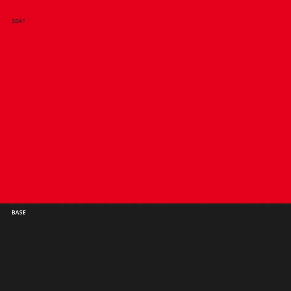 Stackable Stool in Metal and Polypropylene Made in Italy, 2 Pieces - Charla Viadurini