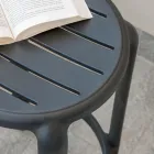 Stool in Polypropylene Reinforced with Fiberglass in Different Colours - Neev Viadurini