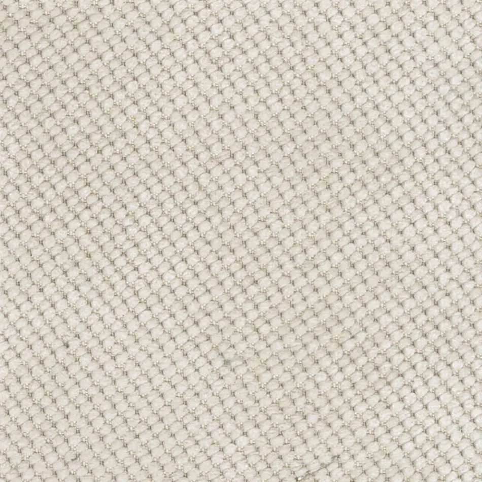 Stool in Colored Fabric and Modern Metal Made in Italy - Nautilus Viadurini