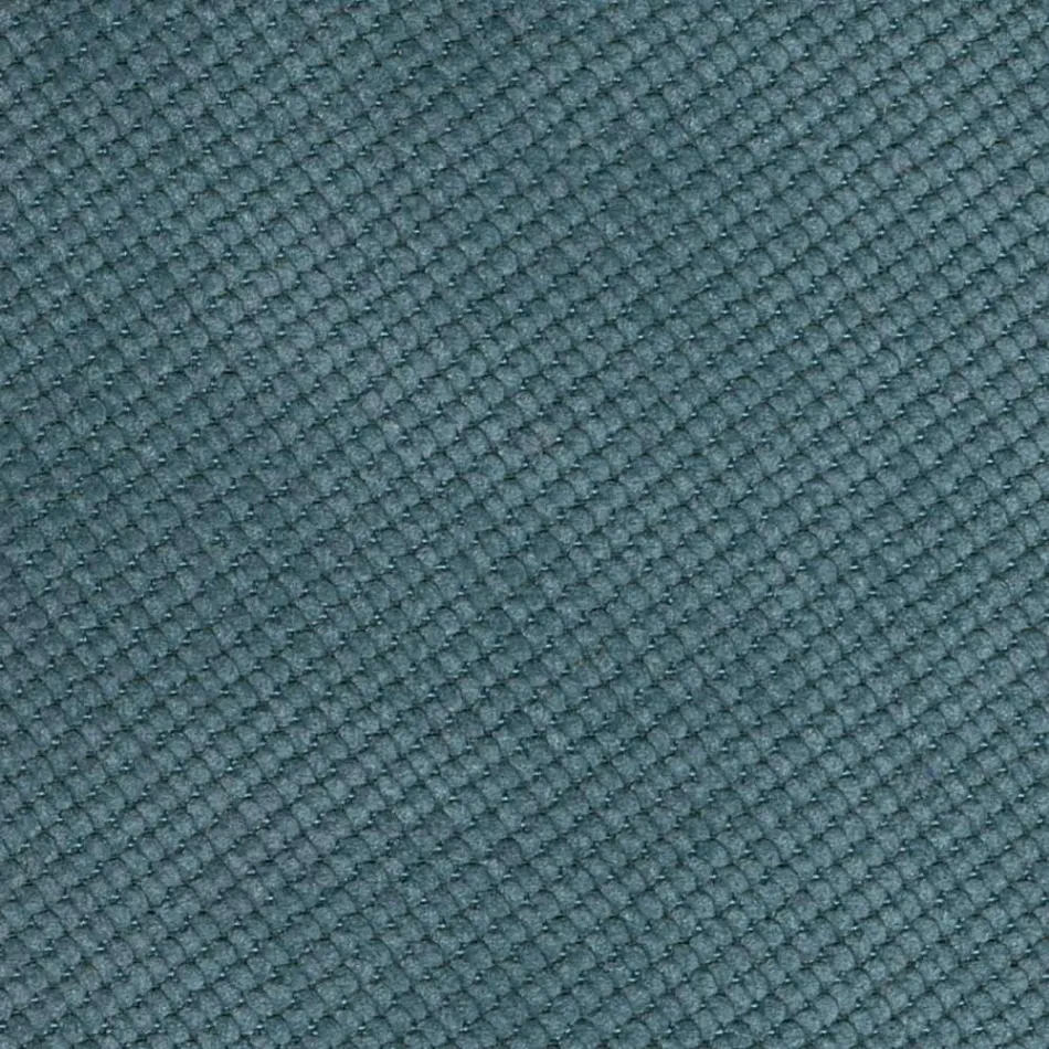 Stool in Colored Fabric and Modern Metal Made in Italy - Nautilus Viadurini