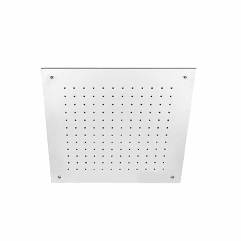 Stainless Steel Single Jet Ceiling Shower Head Made in Italy - Cauro Viadurini