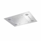 Steel Shower Head with Chromotherapy and Bluetooth Made in Italy - Elbo Viadurini
