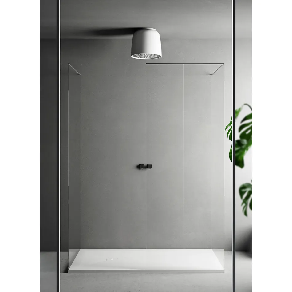 Luxolid Solid Surface Shower Head Made in Italy - Lallio Viadurini