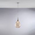 Iron Pendant Lamp with Pyrex Glass Made in Italy - Amazonia