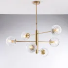 Made in Italy Iron Pendant Lamp for Interior Decorating - Creta Viadurini