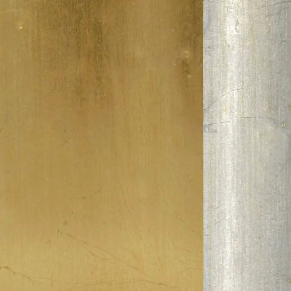 Modern handmade fir wood wall mirror produced in Italy Enrico Viadurini