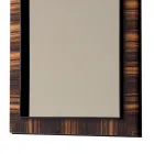 Wall-mounted / floor mirror in ebony wood Grilli Zarafa made in Italy Viadurini