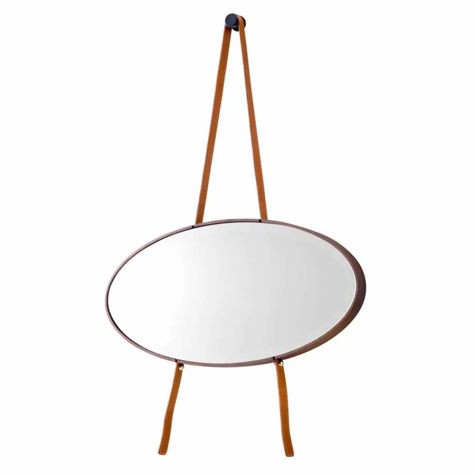 Wall-mounted mirror / floor-standing solid wood Grilli York made in Italy Viadurini